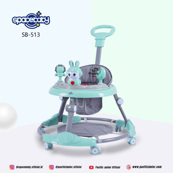BABY WALKER SPACEBABY SB-513 (RABBIT STIR) - Gambar 3