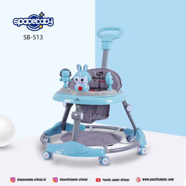 BABY WALKER SPACEBABY SB-513 (RABBIT STIR) - Gambar 2