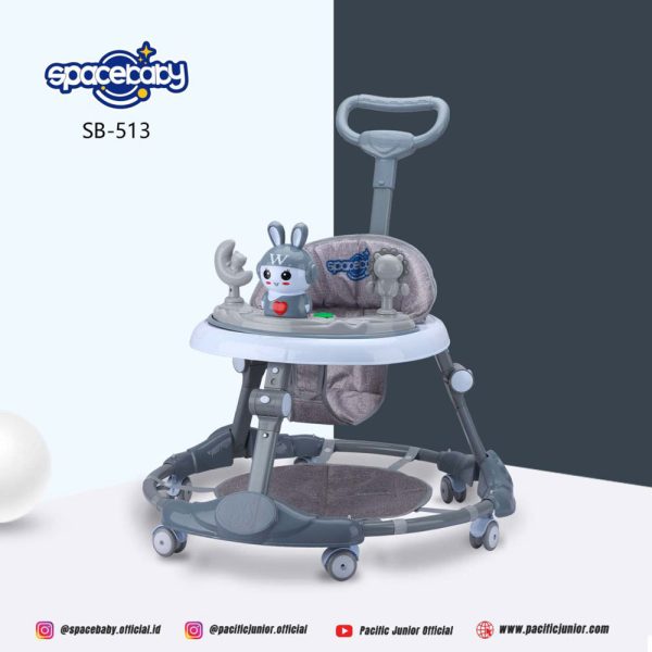 BABY WALKER SPACEBABY SB-513 (RABBIT STIR) - Gambar 6
