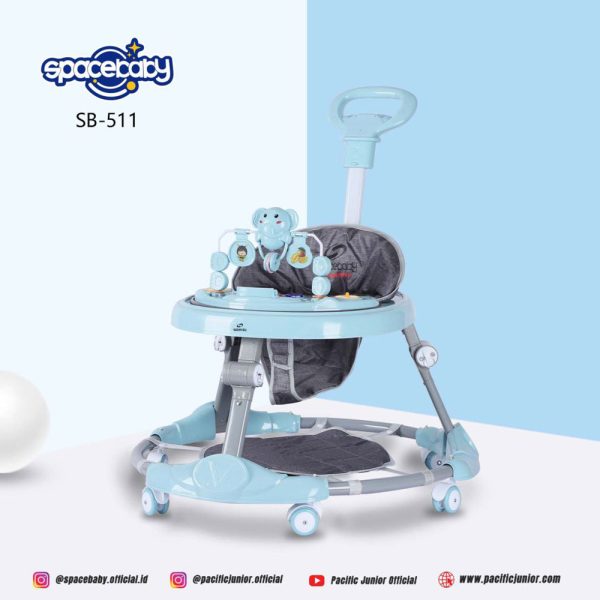 BABY WALKER SPACEBABY SB-511 (ELEPHANT STIR) - Gambar 6