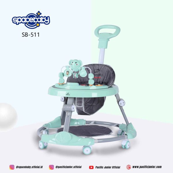 BABY WALKER SPACEBABY SB-511 (ELEPHANT STIR) - Gambar 3