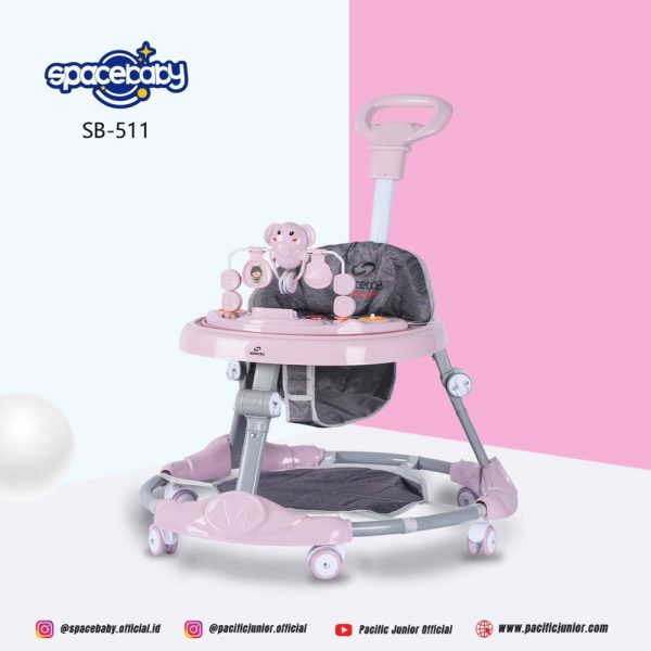 BABY WALKER SPACEBABY SB-511 (ELEPHANT STIR) - Gambar 2
