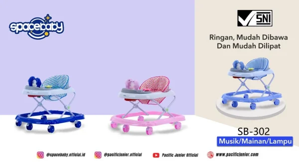 BABY WALKER SPACEBABY SB-302 - Gambar 8