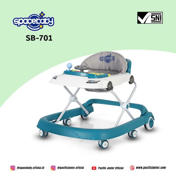 BABY WALKER SPACEBABY SB-701 (2 IN 1) - Gambar 2