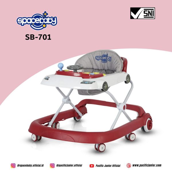 BABY WALKER SPACEBABY SB-701 (2 IN 1) - Gambar 6