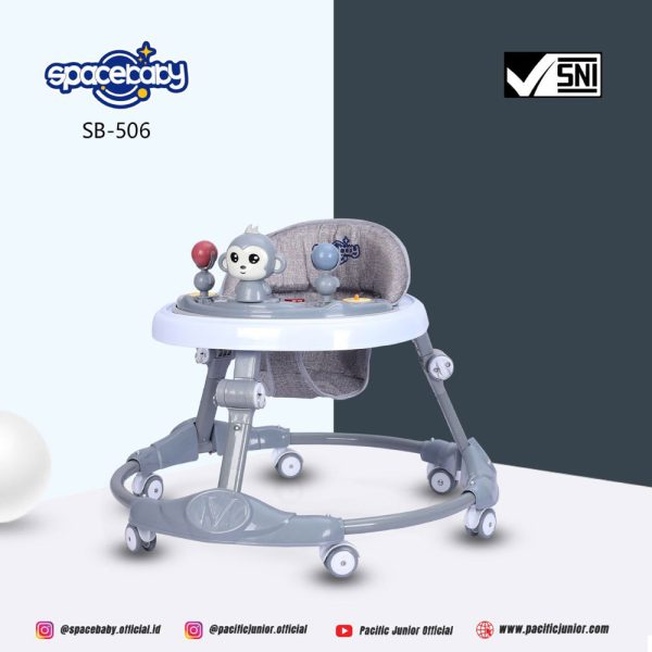 BABY WALKER SPACEBABY SB-506 (MONKEY) - Gambar 2