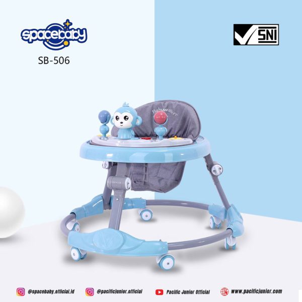 BABY WALKER SPACEBABY SB-506 (MONKEY) - Gambar 3