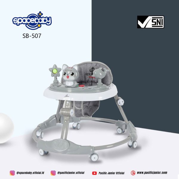 BABY WALKER SPACEBABY SB-507 (CAT) - Gambar 8