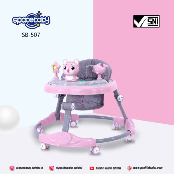BABY WALKER SPACEBABY SB-507 (CAT) - Gambar 2
