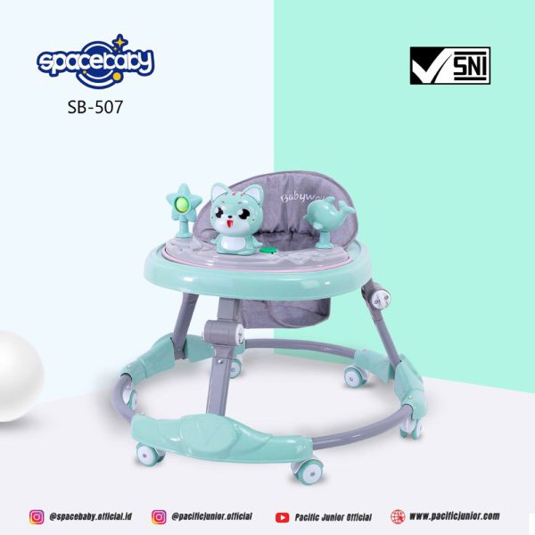 BABY WALKER SPACEBABY SB-507 (CAT) - Gambar 7