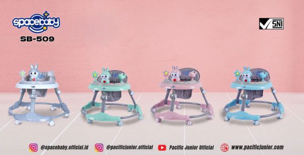 BABY WALKER SPACEBABY SB-509 (RABBIT) - Gambar 9