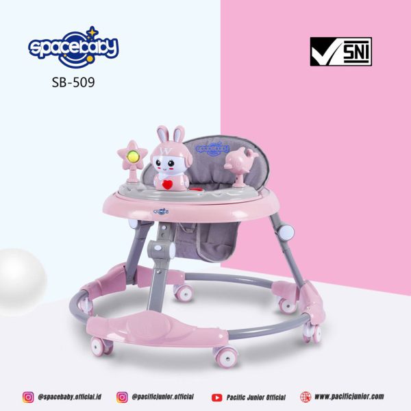 BABY WALKER SPACEBABY SB-509 (RABBIT) - Gambar 3