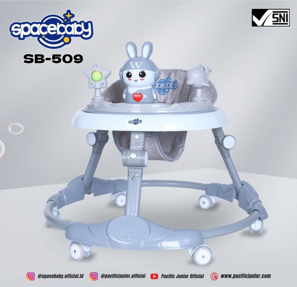 BABY WALKER SPACEBABY SB-509 (RABBIT) - Gambar 7
