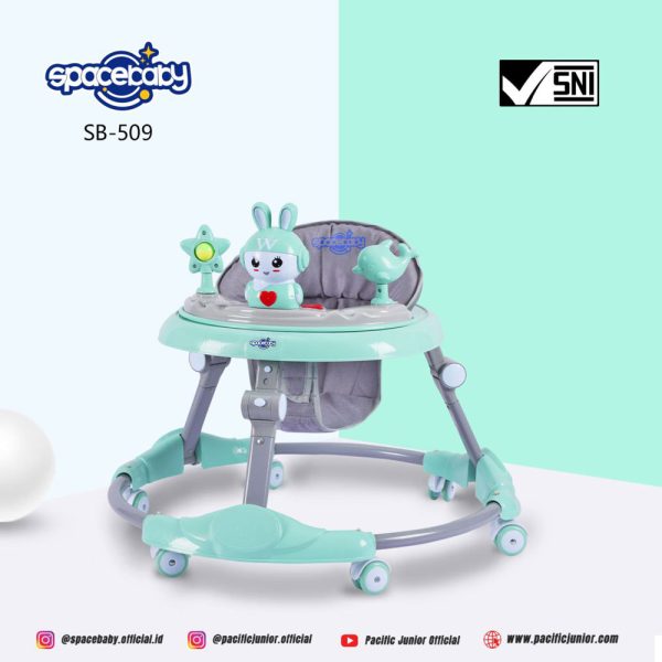 BABY WALKER SPACEBABY SB-509 (RABBIT) - Gambar 8