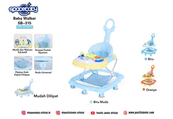 BABY WALKER SPACEBABY SB-315 - Gambar 5