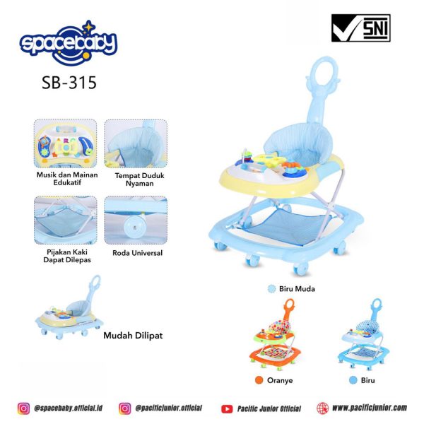 BABY WALKER SPACEBABY SB-315 - Gambar 4