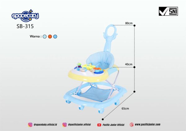 BABY WALKER SPACEBABY SB-315 - Gambar 3
