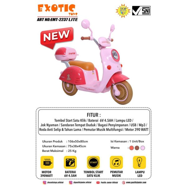 RC MOTORCYCLE EXOTIC EMT-2237 - Gambar 6