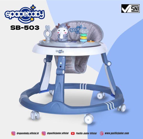 BABY WALKER SPACEBABY SB-503 (COW) - Gambar 2