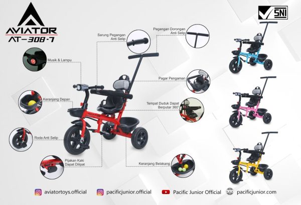 TRICYCLE AVIATOR AT-308-7 - Gambar 4