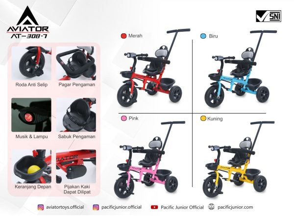 TRICYCLE AVIATOR AT-308-7 - Gambar 8