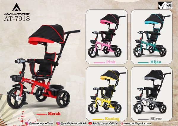 TRICYCLE AVIATOR AT-7918 (4 IN 1) - Gambar 4