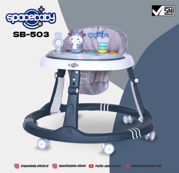 BABY WALKER SPACEBABY SB-503 (COW) - Gambar 8