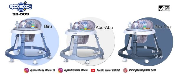 BABY WALKER SPACEBABY SB-503 (COW) - Gambar 7