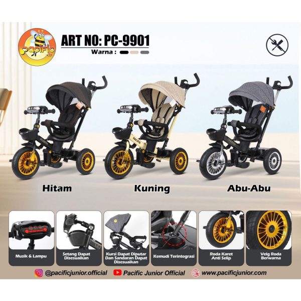 TRICYCLE PACIFIC JR PC-9901 - Gambar 7