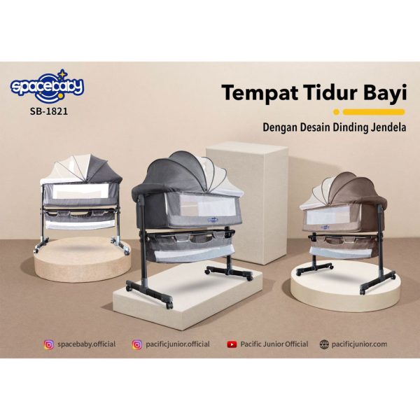 BABY SIDE BED SPACEBABY SB-1821 - Gambar 9