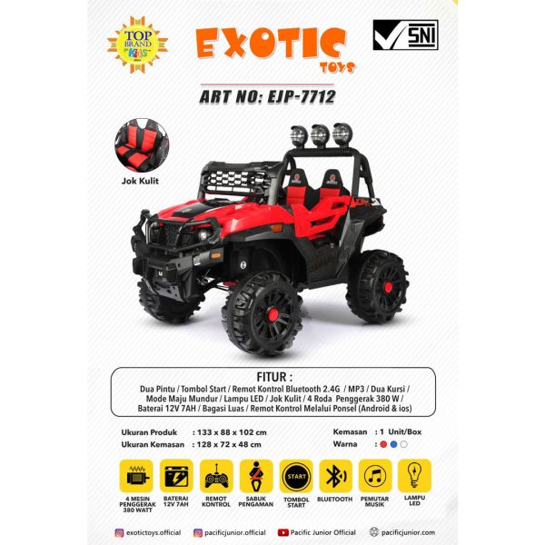 RC JEEP EXOTIC EJP-7712 - Gambar 2