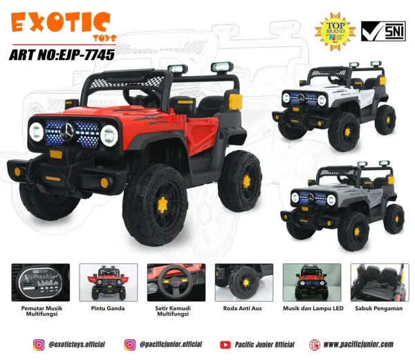 RC JEEP EXOTIC EJP-7745 - Gambar 3