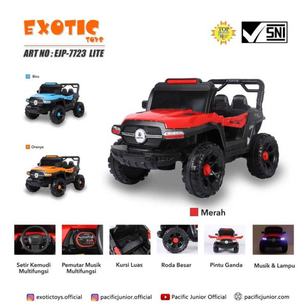 RC JEEP EXOTIC EJP-7723 LITE - Gambar 3