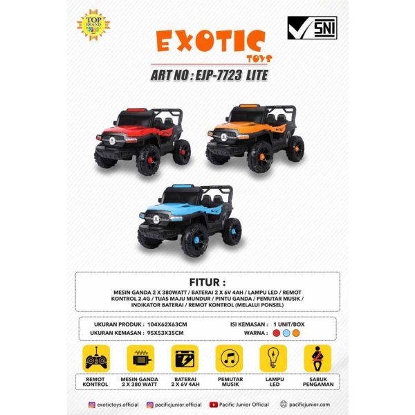 RC JEEP EXOTIC EJP-7723 LITE - Gambar 7