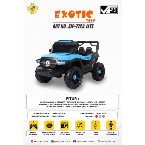 RC JEEP EXOTIC EJP-7723 LITE - Gambar 6