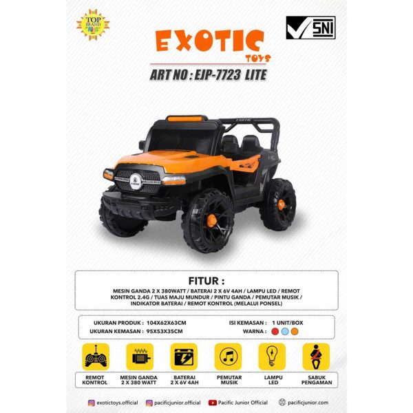 RC JEEP EXOTIC EJP-7723 LITE - Gambar 5