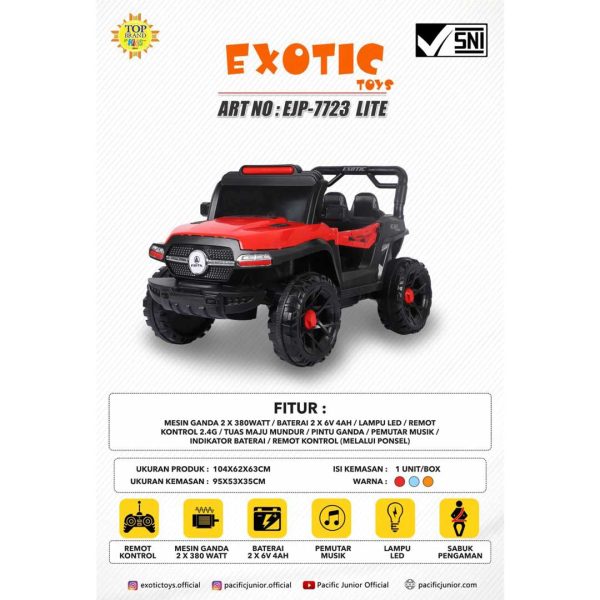 RC JEEP EXOTIC EJP-7723 LITE - Gambar 2