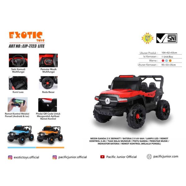 RC JEEP EXOTIC EJP-7723 LITE - Gambar 4