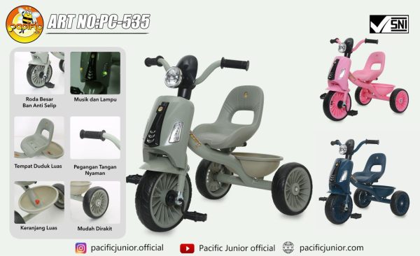 TRICYCLE PACIFIC JR PC-535 - Gambar 7