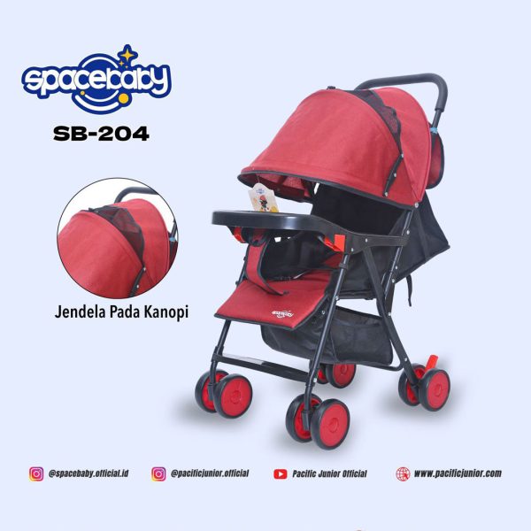 BABY STROLLER SPACEBABY SB-204 - Gambar 6