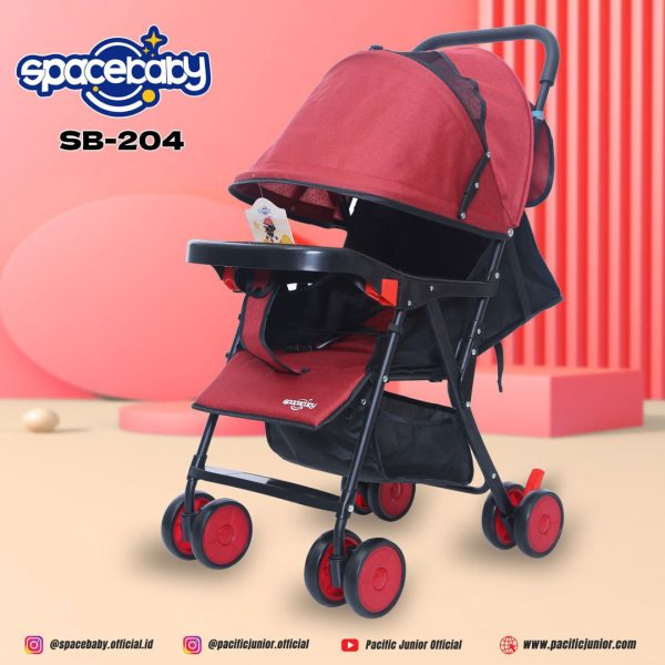 BABY STROLLER SPACEBABY SB-204 - Gambar 2