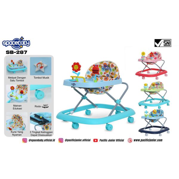 BABY WALKER SPACEBABY SB-287 - Gambar 4