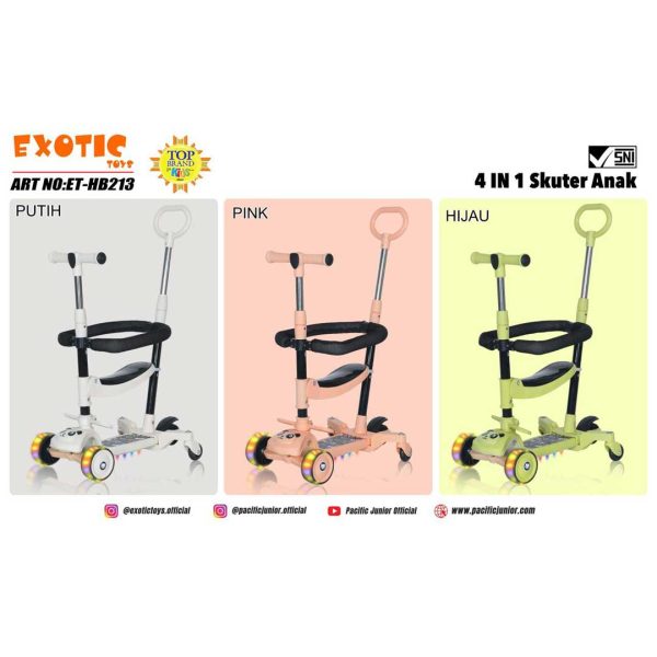 SCOOTER EXOTIC ET-HB213 - Gambar 8