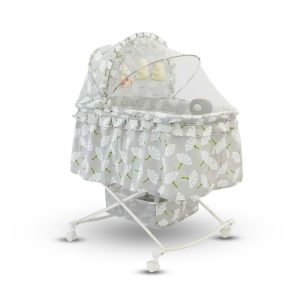 BABY BED OVAL SPACEBABY SB-1810 (ROCKER)