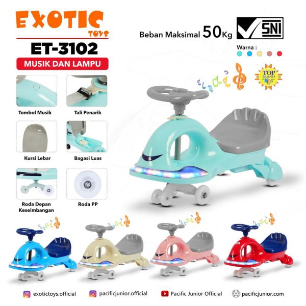 SWING CAR EXOTIC ET-3102 - Gambar 7
