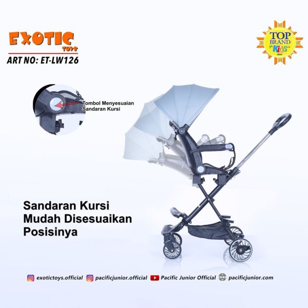 MAGIC STROLLER EXOTIC ET-LW126 - Gambar 4