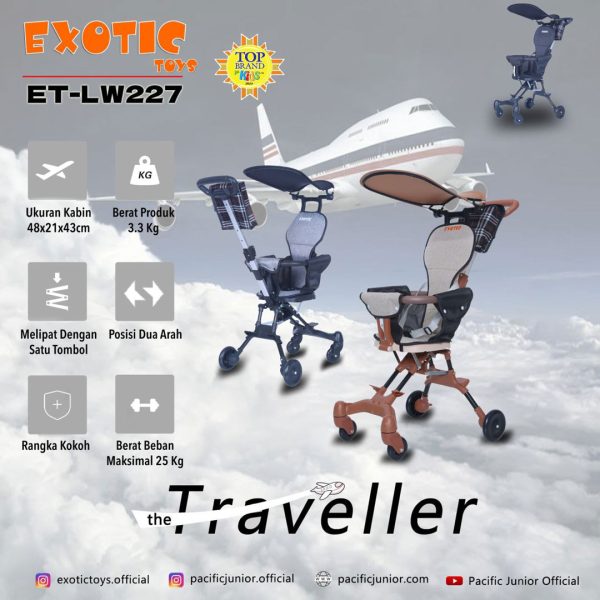 MAGIC STROLLER EXOTIC ET-LW227 - Gambar 5