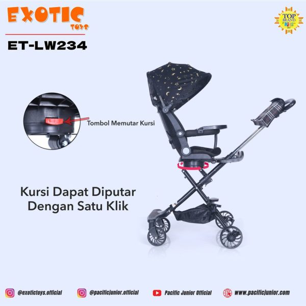 MAGIC STROLLER EXOTIC ET-LW234 - Gambar 3