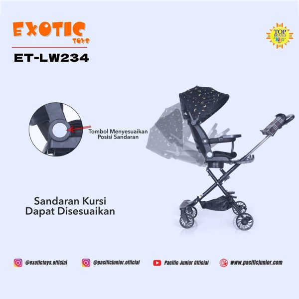 MAGIC STROLLER EXOTIC ET-LW234 - Gambar 10