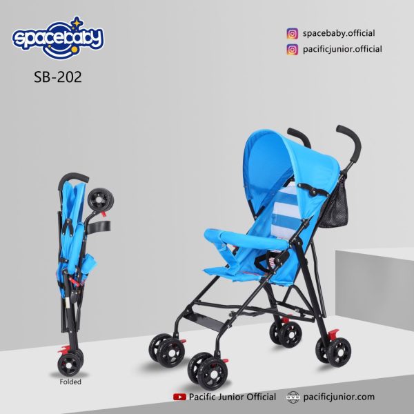 BABY STROLLER SPACEBABY SB-202 - Gambar 4